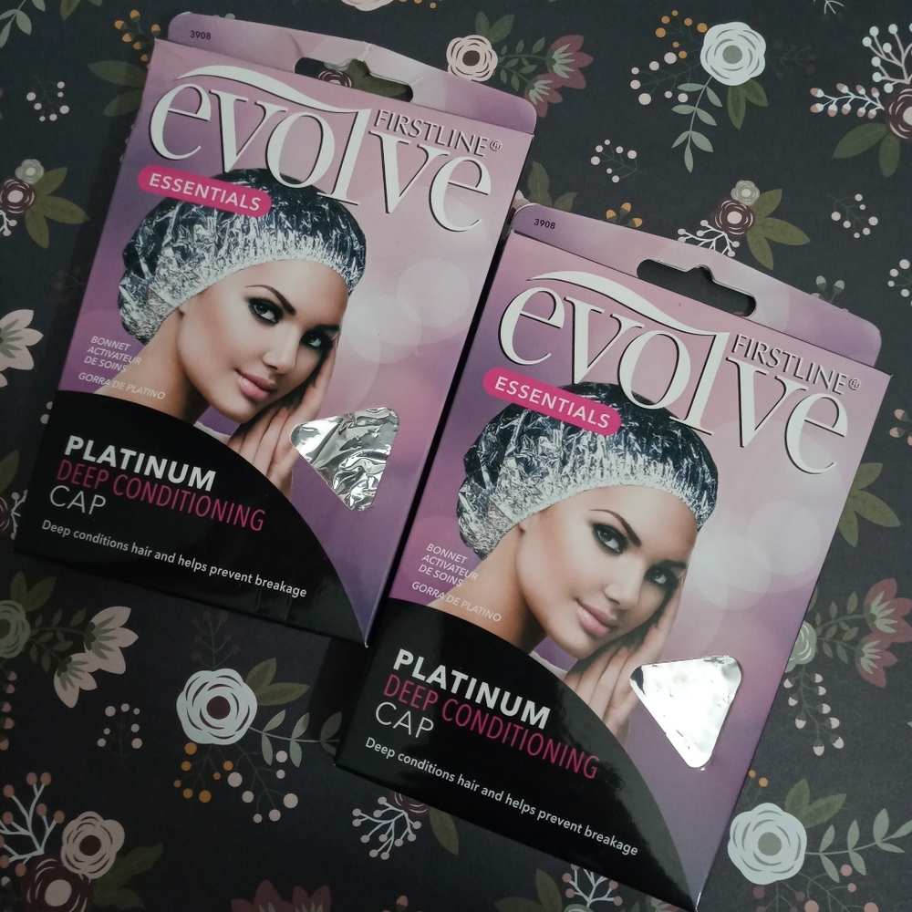 2 Firstline Evolve Platinum Deep Conditioning Caps